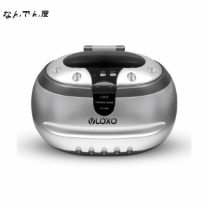 VLOXO超音波洗浄器 42000Hz 600ML 洗浄器メガネ 時計 入れ歯洗浄機 アクセサリー洗