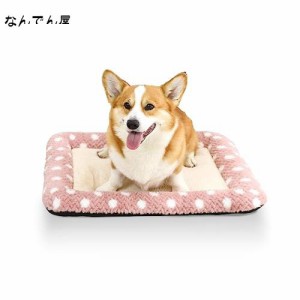 Peto-Raifu ペットクッション ペットベッド ペットソファー マット 小型 中型犬 猫 小動物 寝床 ゲージ敷物 猫柄 洗える もこもこ 暖か 