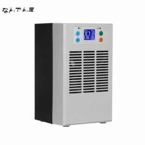 KKnoon 水槽クーラー 100W 30L 小型水槽用水族館クーラーウォーターポンプ/パイプ水槽温水器およびチラー半導体電子クーラー LCD ディス