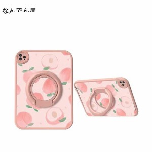 360度回転 iPad Mini6 ケース 花柄 縦置き スタンド iPad mini6 カバー 可愛い PU TPU ソフトケース イラスト オリジナル 柄付き フラワ