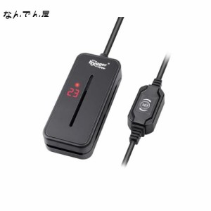 hygger 小型水中ヒーター ２５W ミニベタ水槽ヒーター サーモスタット付き 温度調節できる ２〜５Ｌの海水・淡水水槽に適応 熱帯魚・観賞