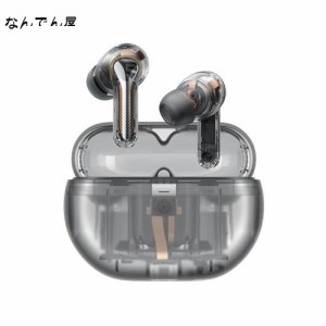 SOUNDPEATS Capsule3 Pro ワイヤレスイヤホン ハイレゾイヤホン LDAC対応 Bluetooth 5.3 イヤホン 最大52時間再生 ANC アクティブノイズ