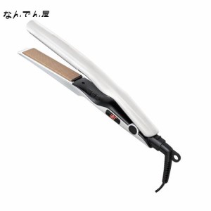 BAYATA ヘアアイロン シルクプロアイロン【瞬間水分蒸発しない・120℃〜230℃・マイナスイオン・海外対応】ストレート カール 2WAY 27mm 