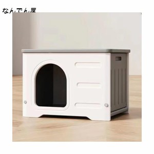 ペット ハウス 猫 ハウス キャット ハウス 犬小屋 組み立てペットハウス キャットハウス おしゃれ 外猫ハウス 屋外 防水 耐重 通気性 防