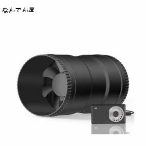 Hon＆Guan ダクトファン 150mm 中間取付型【インボイス制度登録店】ダクト用 換気扇 強力 省エネ 静音 塗装ブース用 家焼肉 丸形タイプ 