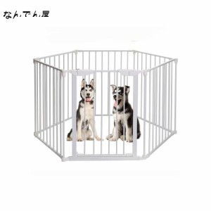 Aikenn 犬 サークル ペットフェンス ペットケージ ペットサークル 室内 中型犬 小型犬 猫 うさぎ 小動物用ゲージ 複数連結可能 形組み換