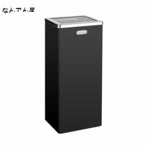 Athvcht 灰皿 屋外 灰皿 スタンド 業務用灰皿 吸い殻入れ 屋外 大容量 吸い殻入れ 灰皿 蓋付き 臭わない スタンド灰皿 ステンレス 錆びな