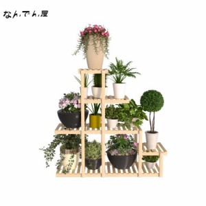 APRTAT フラワースタンド 花台 竹製 鉢スタンド 観葉植物 プランタースタンド 植木鉢台 植木台 屋外 室内 5層