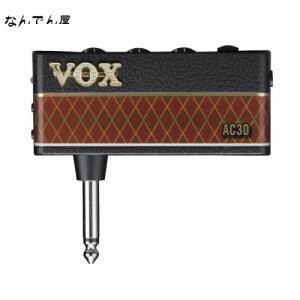 VOX ヘッドフォン ギターアンプ amPlug 3 AC30 ケーブル不要 ギターに直接プラグ・イン 自宅練習に最適 電池駆動 エフェクト内蔵 定番ヴ