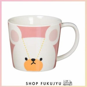 金正陶器(Kaneshotouki) 「 くまのがっこう 」 デイビッド フェイス マグカップ M ピンク 780136