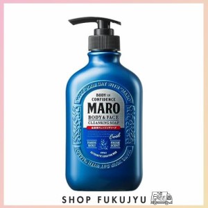 MARO ボディソープ クール メンズ 全身用 クレンジング ハーブシトラスの香り 400ml 濃密 泡 ボディーソープ