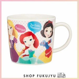 新 ディズニー プリンセス ジュニア マグカップ 240ml 子供用 食器 ホワイト 114122