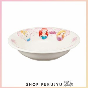 新 ディズニー プリンセス フルーツ皿(深 皿) ホワイト 直径 15cm 子供用 食器 114114