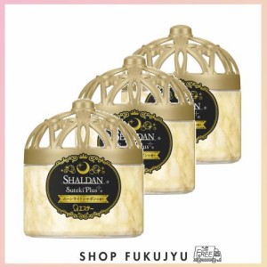 【まとめ買い】シャルダン SHALDAN ステキプラス 部屋用 ムーンライトシャボンの香り 260g×3個 玄関 寝室 ルームフレグランス 消臭 芳香