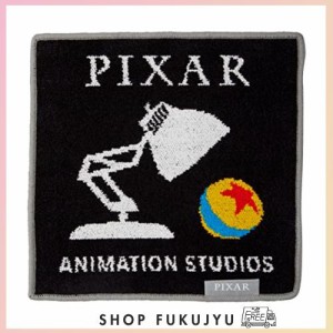 丸眞 ミニタオル Pixar ルクソージュニア ブラックランプ 綿100% シェニール織り 2006005400 約25×25cm