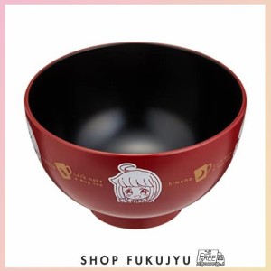 金正陶器 「 やくならマグカップも 」 塗 汁椀 約11cm 日本製 704539 レッド