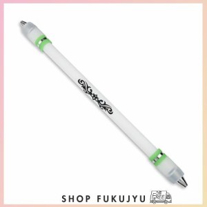 ペン回し専用ペン 改造ペン やりやすい 白軸 (グリーン)