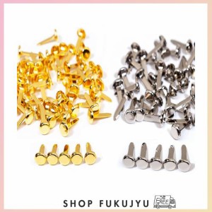 割りピン工作 200本セットわりぴん 留め具 割鋲 画鋲 鉄製 固定用 DIY アクセサリー クラフト用 割ピン 虫ピン 留め具 （金色+銀色各100