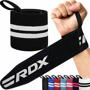 RDXウエイトリフティング手首サポートラップ（親指ループ付き）は、筋力トレーニング、パワーリフティング、ボディビルディング、体操、