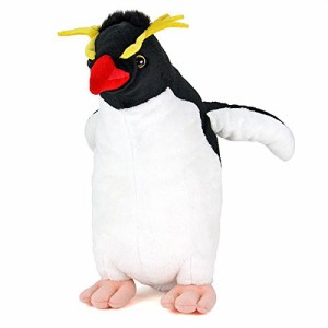 カロラータ イワトビペンギン ぬいぐるみ (スタンディング 親/やさしい手触り) リアル ペンギン 動物 おもちゃ お人形 ギフト プレゼント