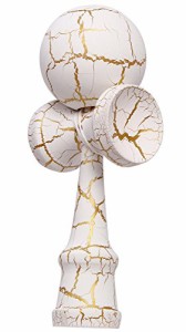 【DAMAKEN】けん玉 ストリートけん玉 フリースタイル KENDAMA 【 クラック模様 の 特殊表面加工 】 おしゃれでスタイリッシュに 技 成功