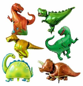 Pile Stone アルミ 風船 Ｂｉｇ サイズ 恐竜 おもちゃ アルミバルーン 恐竜セット 迫力満点 誕生日 装飾 部屋飾り