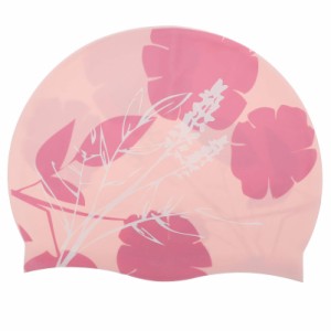 スイムキャップ レディース 水泳帽 女性用 スイミング キャップ 大人用 (ピンク)