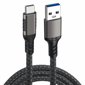 USB Type C ケーブル 10Gbpsデータ転送 60W 20V/3A急速充電 USB C to USB A ケーブル 高速データ転送 USB C ケーブルXperia XZ2 XZ3 XZ1