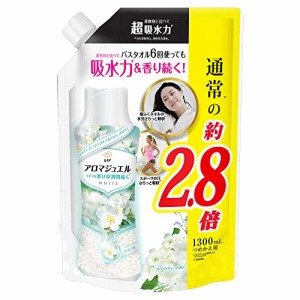 レノア ハピネス アロマジュエル 香り付け専用ビーズ ホワイトティー 詰め替え 大容量 1,300mL