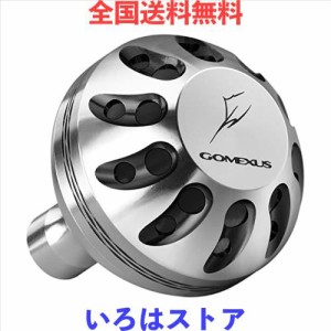 ゴメクサス 41mm パワー ハンドル リール ノブ ダイワ Type S シマノ Type A リール 用, 19 セルテート LT 17 エクセラー 用 アルミ製