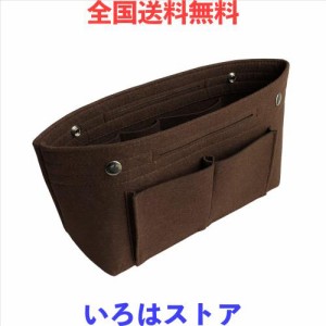 [APSOONSELL] 軽量 バッグインバッグ フェルト Bag in Bag Organizer 自立 収納 ポーチ バックインバック メンズ レディース 大きめ コー