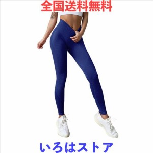 [Sillictor] レディース ヨガ パンツ スポーツ ロング ハイウエスト タイツ スポーツレギンス 【 通気 速乾 美脚 UVカット 】 068na-L/XL