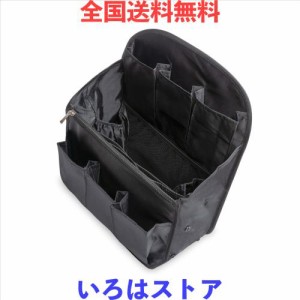 Yisigaインナーバッグ 軽量防水収納バッグ バッグインバッグ 収納力 仕分け デイパックフラミンゴバックパックバッグbag in bag 27cm×19