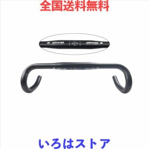 BNVB 自転車用ハンドル 25.4/31.8mm アルミ合金製 ロードバイクドロップハンドル 380/400/420mm 直径：31.8mm