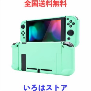 eXtremeRate PlayVital Switchコンソールに対応するバックカバー、分割デザインでNS Joyconハンドヘルド用保護ケース（ハード）、Switch