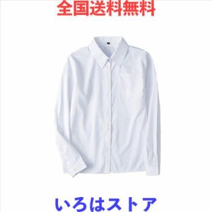 [jinghuiyue] スクールシャツ 女子 半袖 角襟 制服ブラウス 女子高校生 かわいい 夏（JJP0002S-XL）