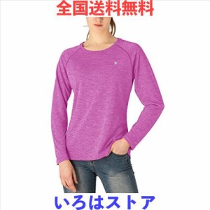 [YSENTO] スポーツウェア レディース 長袖 テニス ゴルフウェア 日焼け止め ストレッチ スポーツロングtシャツ 吸汗速乾 tシャツ 長袖tシ