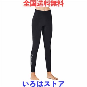 ウエットスーツ ロングパンツ レディース 2mm ウエットパンツ ネオプレーンパンツ サーフパンツ サーフィン D244002F-BK-S