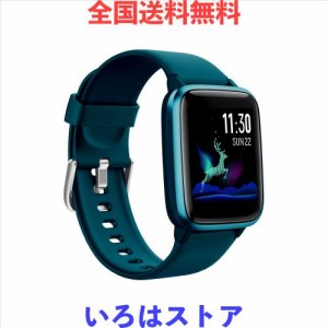 GanRiver スマートウォッチ 万歩計 腕時計型 レディース iphone アンドロイド対応 Smart Watch Women HD画面 長持ちバッテリー 多種類運