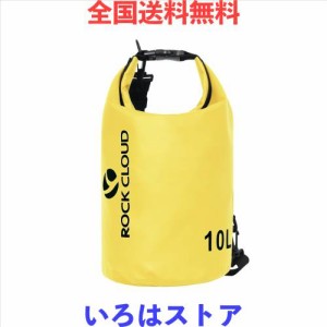 Rock Cloud ドライバッグ 防水バッグ ドラム型 防水ポーチ リュック 折りたたみ 軽量 5L 10L 20L 30L 40L アウトドア 海水浴 釣り ビーチ