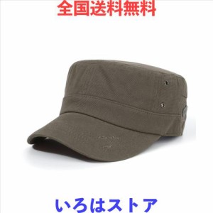 [Geyanuo] キャップ メンズ 帽子 ワークキャップ 100%コットン カジュアル アウトドア 釣り ゴルフ 登山 ブラウン