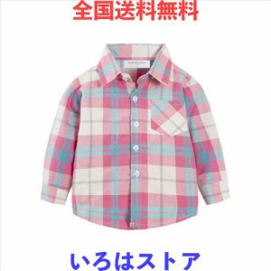 [LSMUDKINGDOM] フォーマルシャツ 男の子 キッズ 長袖 ワイシャツ ジュニア ピンク/ブルー 160