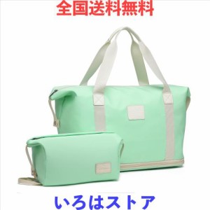 imiomo ボストンバッグトラベルバッグレディース 旅行バッグ 大容量 軽量 乾湿分離 防水 キャリーバッグ トートバッグ2泊3日 女性 修学旅