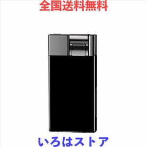 WDMART おしゃれ 防風 ガスライター メタル 充填式 ライター ブタン 注入式 ライター ターボ ジェット ライター レバー式点火スイッチ 残