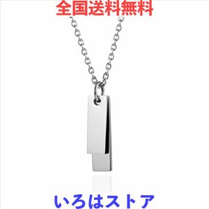 [Kesaeki] ネックレス メンズ 人気 レックレス ステンレス アクセサリー ペンダント メンズネックレス シルバー ネックレス チェーン ア