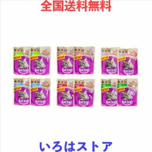 カルカン 着色料・発色剤 無添加 パウチ やわらかパテ 6種 おためしセット（かつお、まぐろ、味わいとりささみ、お魚・お肉ミックス、ま