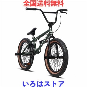 AVASTA BacchusBMX 自転車 20インチ フリースタイルBMXバイク スチール製ペグ付属 初心者に最適 高炭素鋼フレーム 後U字型リアブレーキ 