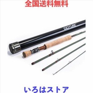 Goture(ゴチュール) フライロッド カーボンロッド 9フィート 2.7m 5wt フライフィッシングロッド 渓流 釣り場 マス釣り 超軽量 釣り竿 初