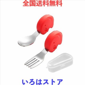 スプーンとフォーク 食器 ステンレス カトラリーセット 初めての離乳食用具 食事用 離乳食訓練 出産祝い プレゼント 誕生日 贈り物 収納