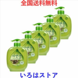 韓国製 食器用洗剤 チャヨンポン(JayonPong) 手肌にやさしい、環境にもやさしい 食器用洗剤490mLX5個 (松葉の香り)